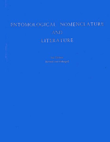 Imagen de archivo de Entomological Nomenclature and Literature a la venta por Better World Books