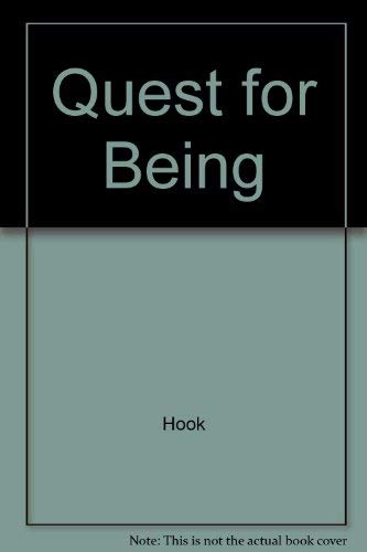 Beispielbild fr The Quest for Being, and Other Studies in Naturalism and Humanism zum Verkauf von Better World Books