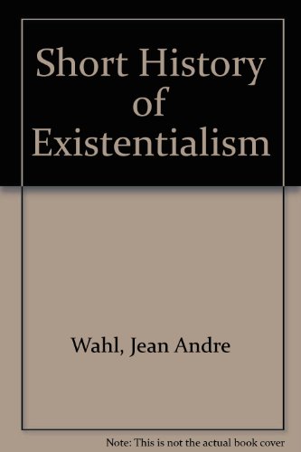 Imagen de archivo de A Short History of Existentialism a la venta por Ergodebooks