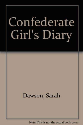 Beispielbild fr A Confederate Girl's Diary zum Verkauf von Bingo Used Books