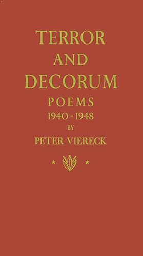 Beispielbild fr Terror and Decorum: Poems, 1940-1948 zum Verkauf von ThriftBooks-Atlanta