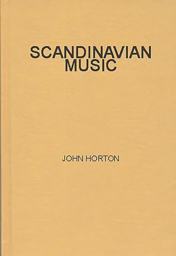 Imagen de archivo de Scandinavian Music: A Short History a la venta por Ashworth Books