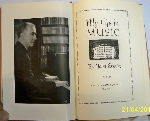 Stock image for My Life in Music for sale by Midtown Scholar Bookstore