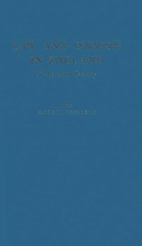Imagen de archivo de Law and Opinion in England in the 20th Century a la venta por Tiber Books