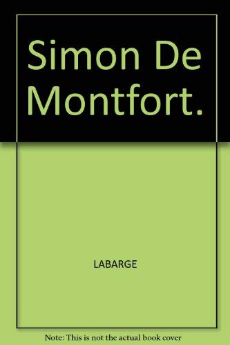 9780837183596: Simon de Montfort