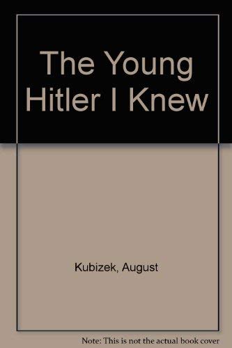 9780837186641: The Young Hitler I Knew