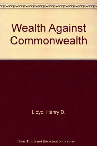 9780837187266: Wealth Against Commonwealth
