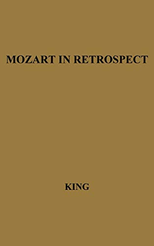 Beispielbild fr Mozart in Retrospect: Studies in Criticism and Bibliography zum Verkauf von austin books and more