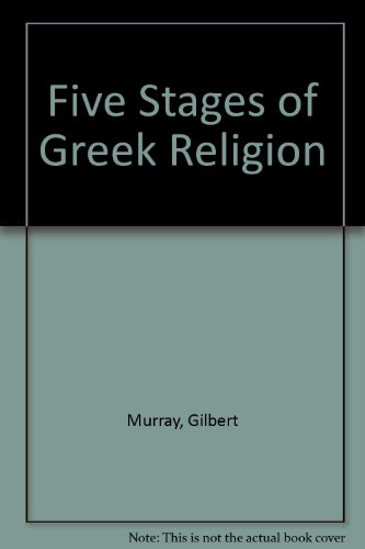 Beispielbild fr Five Stages of Greek Religion. zum Verkauf von Powell's Bookstores Chicago, ABAA