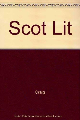 Scottish Literature and the Scottish People 1680-1830 (9780837190822) by David Craig