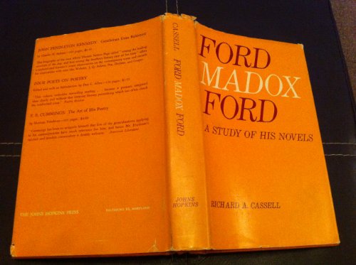 Stock image for Ford Madox Ford: A Study of His Novels for sale by The Wild Muse