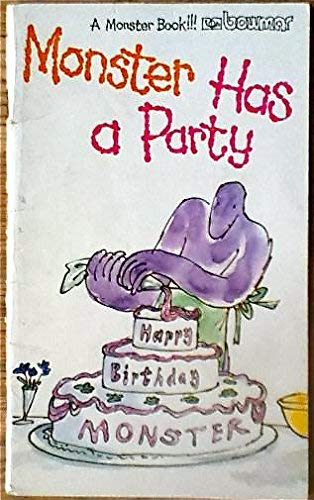 Imagen de archivo de Monster Has a Party (836) a la venta por Hawking Books