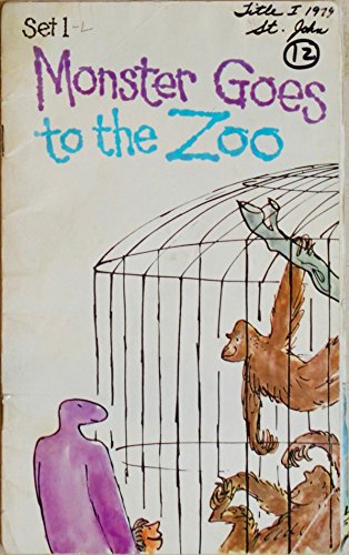 Imagen de archivo de Monster Goes to the Zoo a la venta por Hawking Books