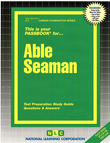 Able SeamanPassbooks Career Examination Passbooks Able SeamanPassbooks Career Examination Passbooks