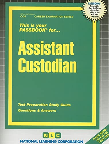 Assistant Custodian(Passbooks) (Career Examination Series) (9780837300351) by National Learning Corporation