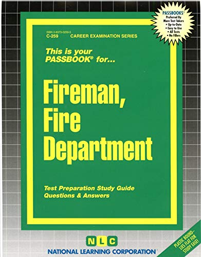 Fireman, Fire Department(Passbooks) (Career Examination Series) (9780837302591) by National Learning Corporation