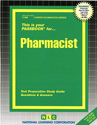 Pharmacist(Passbooks) (Career Examination Series) (9780837305806) by National Learning Corporation