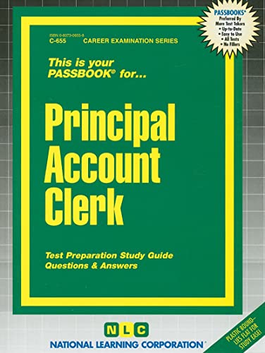 9780837306551: Principal Account Clerk(Passbooks) (Career Examination Series)