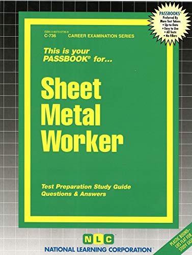 Sheet Metal Worker (Volume 736) - National Learning Corporation