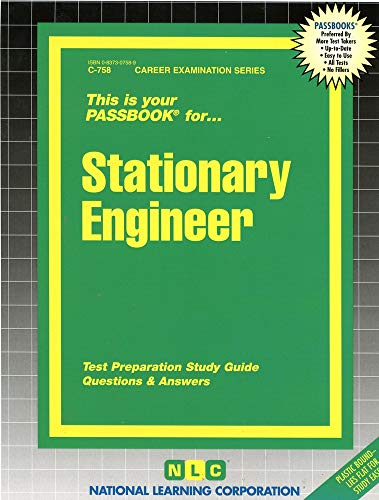 9780837307589: Stationary Engineer (Career Examination Series)