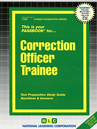 Correction Officer Trainee - Jack Rudman