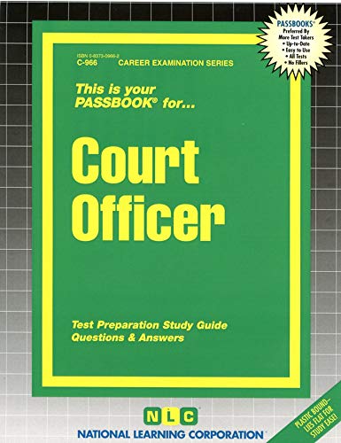 Court Officer (Career Examination Series) - Jack Rudman