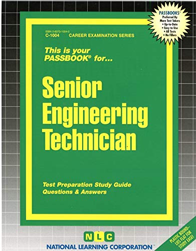 9780837310046: Senior Engineering Technician: Passbooks Study Guide (Passbooks Study Guide: Career Examination)