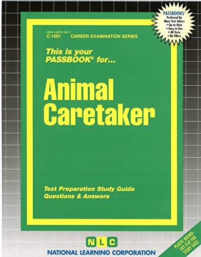 9780837310916: Animal Caretaker(Passbooks) (Career Examination Series)