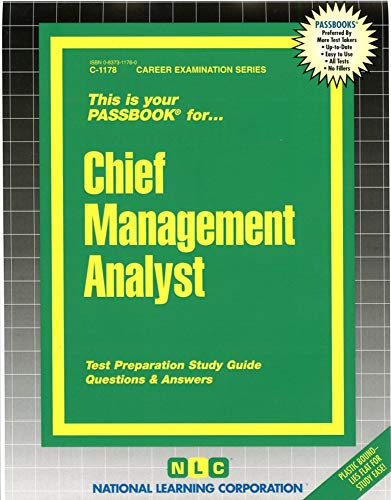 Chief Management Analyst (Paperback)