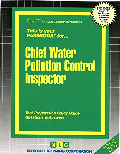 Chief Water Pollution Control Inspector (Paperback)