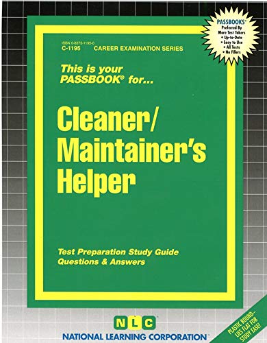 Cleaner-Helper (Career Examination Series) - National Learning Corporation