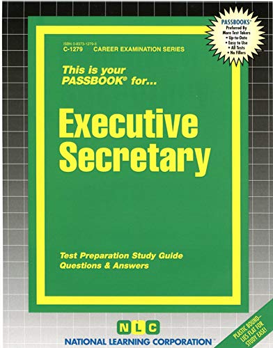 Stock image for Executive Secretary for sale by ThriftBooks-Dallas