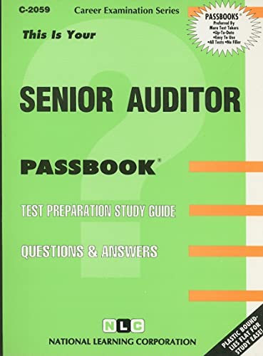 Senior Auditor(Passbooks) (Career Examination Series) (9780837320595) by National Learning Corporation