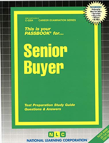9780837322544: Senior Buyer: Passbooks Study Guide (Career Examination Series : C-2254)