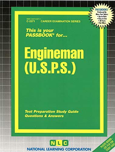 Engineman (U.S.P.S.) (Career Examination Series) (9780837323718) by National Learning Corporation