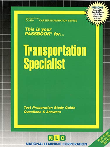 9780837324791: Transportation Specialist(Passbooks) (Career Examination Series)