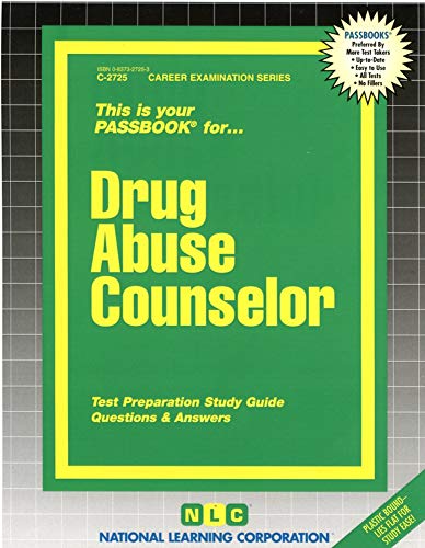 9780837327259: Drug Abuse Counselor: Passbooks Study Guide