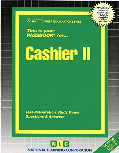 Cashier II (Career Examination Series) (9780837328997) by National Learning Corporation