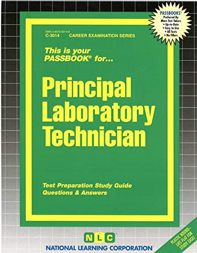 9780837330143: Principal Laboratory Technician: Passbooks Study Guide (Career Examination)