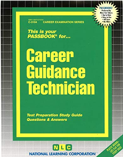 Career Guidance Technician - Jack Rudman; Jack Rudman