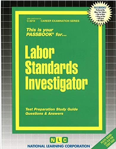 Labor Standards Investigator(Passbooks) (Career Examination Series) (9780837332109) by National Learning Corporation