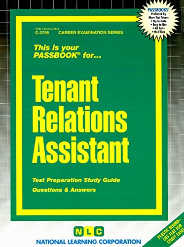 Tenant Relations Assistant (Career Examination Passbooks) - Jack Rudman