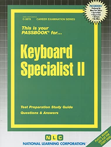 9780837338781: Keyboard Specialist II: Passbooks Study Guide: 2 (Passbooks Study Guide: Career Examination)
