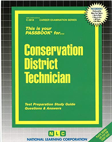 9780837339184: Conservation District Technician: Passbooks Study Guide (Career Examination)