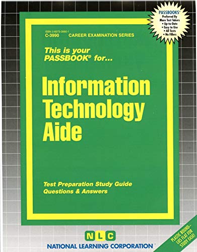 9780837339900: Information Technology Aide: Passbooks Study Guide (Passbooks Study Guide: Career Examination)