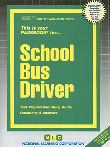 9780837340562: School Bus Driver(Passbooks) (Career Examination Series)