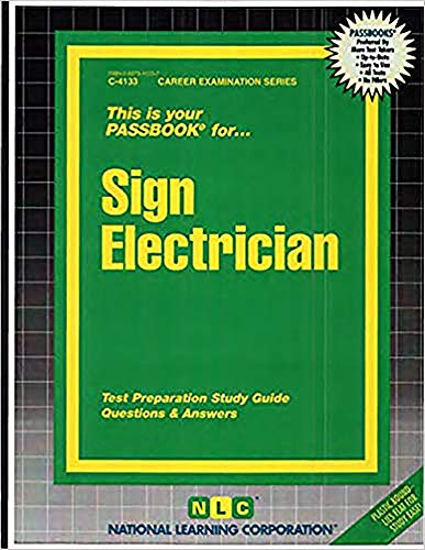 Stock image for Sign Electrician for sale by Better World Books: West