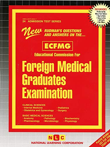 Stock image for Educational Commission for Foreign Medical Graduates Examination for sale by Star Canyon Books