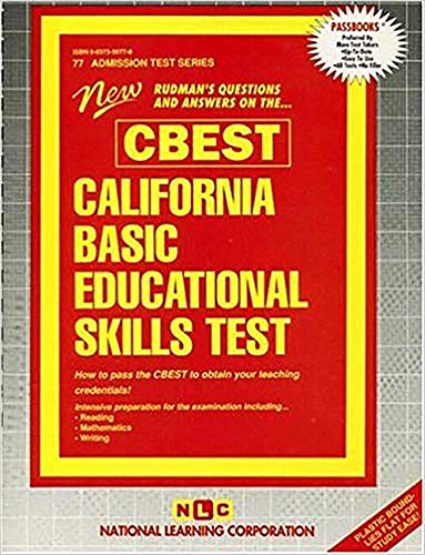 Stock image for California Basic Educational Skills Test (CBEST) (Ats 77) for sale by Ergodebooks