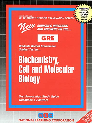 Stock image for Biochemistry, Cell and Molecular Biology for sale by Better World Books